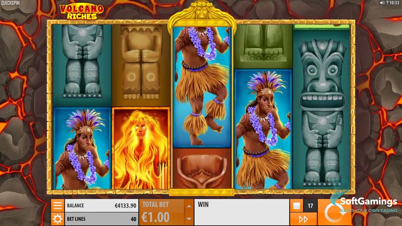 Прибыльные игровые автоматы «Volcano Riches» на зеркале казино Плей Фортуна